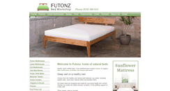 Desktop Screenshot of futonz.co.nz